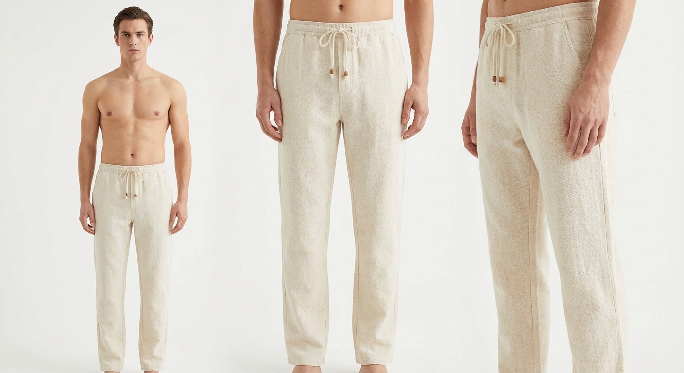 Depollute Now! Hemp Trousers — Natural product photo